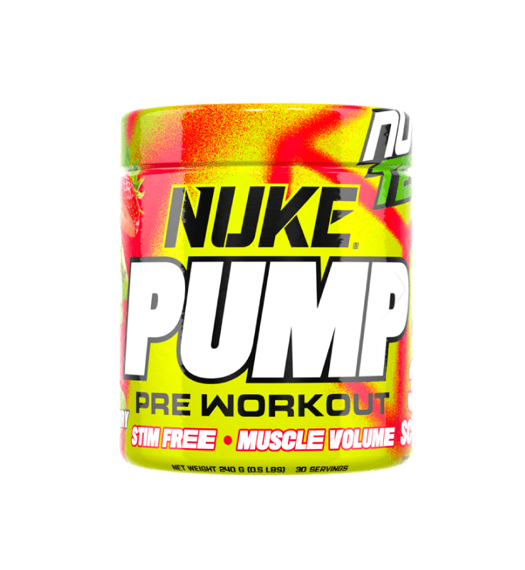 Nutritech Nuke Pump Stim Free Pre